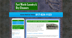 Desktop Screenshot of fortworthlaundry.com